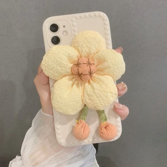 Other - Three-dimensional fresh flower stamen Apple 12 mobile phone case